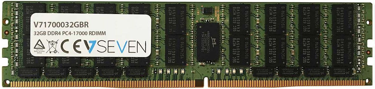 Memorie Ram për server V7 DDR4, 32GB, 2133MHz, CL15 (V71700032GBR)