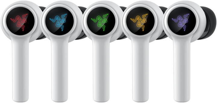 Dëgjuese Razer Hammerhead HyperSpeed ​​(PlayStation Licensed), të bardha