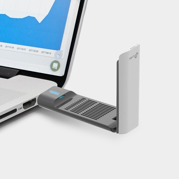 Përshtatës Wi-Fi TP-Link TX20UH, USB, AX1800, i zi