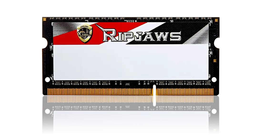 Memorie G.SKILL Ripjaws SODIMM, 16GB, DDR3L, 1600MHz, CL9, e zezë/e kuqe