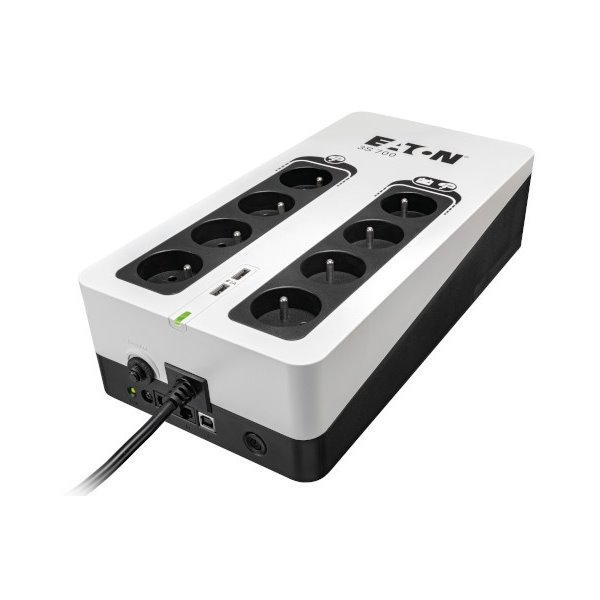 UPS Eaton 3S 700 FR, 0.7kVA 420W, 8 dalje, i zi e bardhë