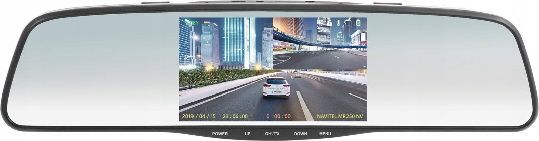 Kamerë për veturë Navitel MR255NV, pasqyrë me DVR