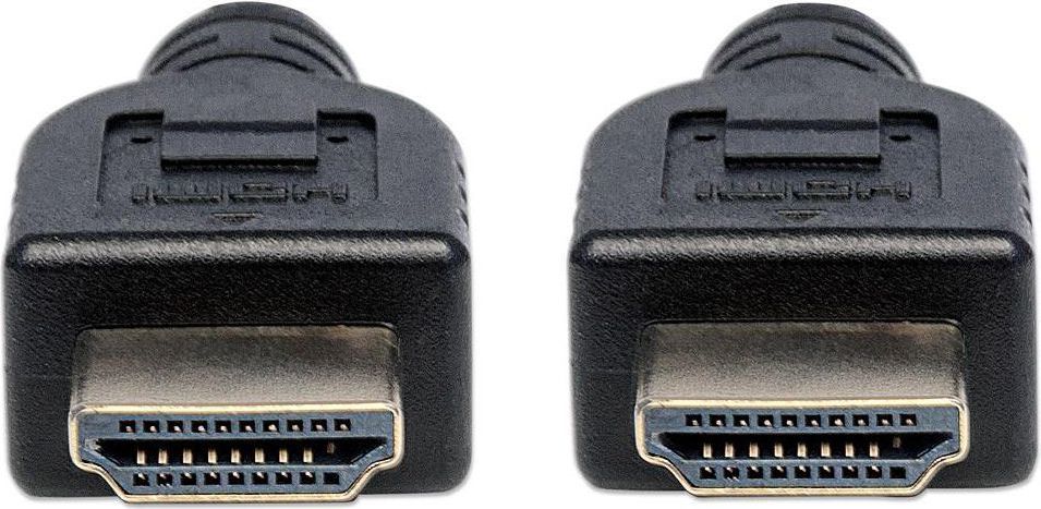 Kabllo Manhattan HDMI - HDMI, 2m, e zezë