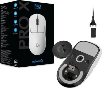 [OUTLET] Maus Logitech G PRO X SuperLight, i bardhë