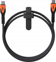 Kabllo USB C Urban Armor Gear Kevlar Core, USB C në USB C, 60W, e zezë