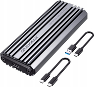 Kuti e jashtme SSD Graugear G M201 AC 10G, M.2 NVMe, USB 3.2 Gen 2, gri
