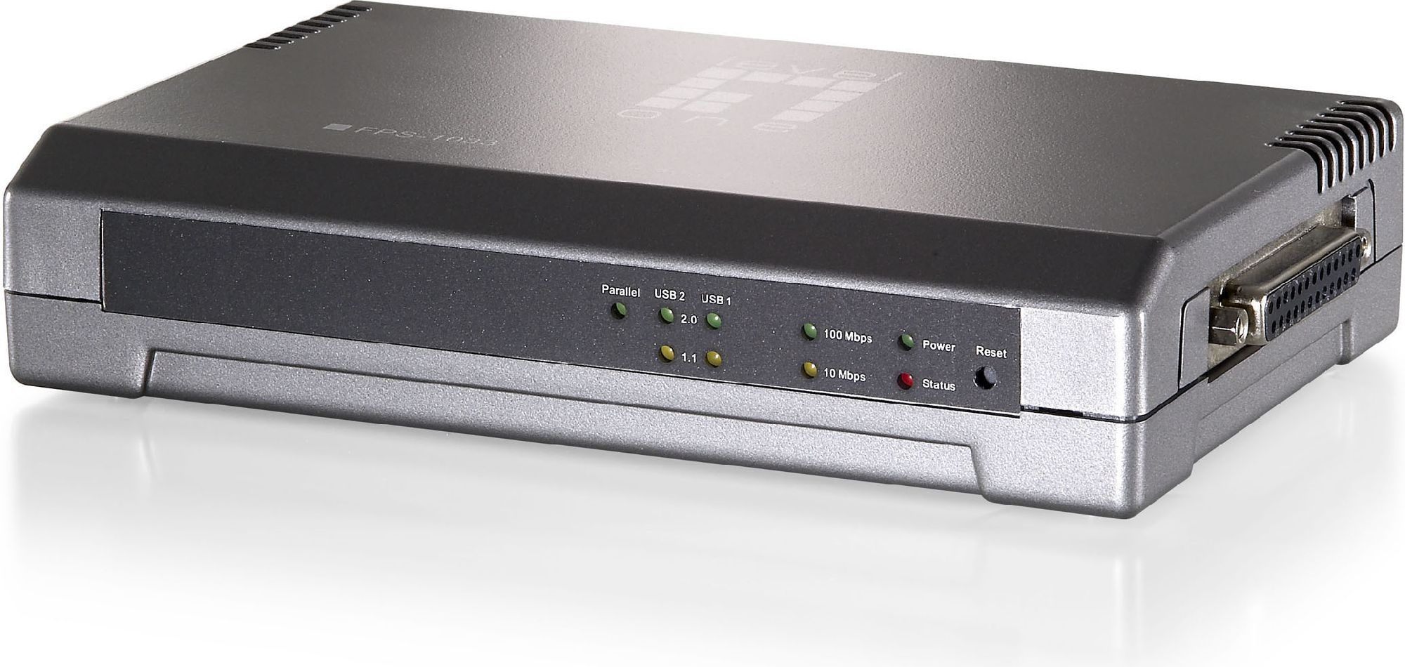 Принт сервер LevelOne FPS-1033, USB 2.0, LAN мрежа, бел