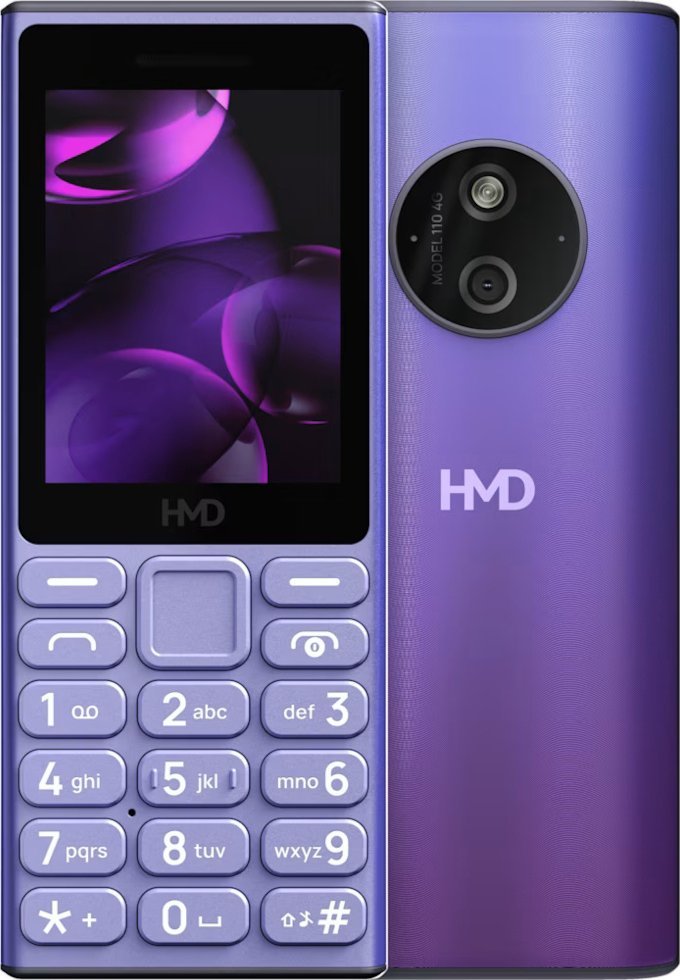 Telefoni HMD 110, 4G, blu