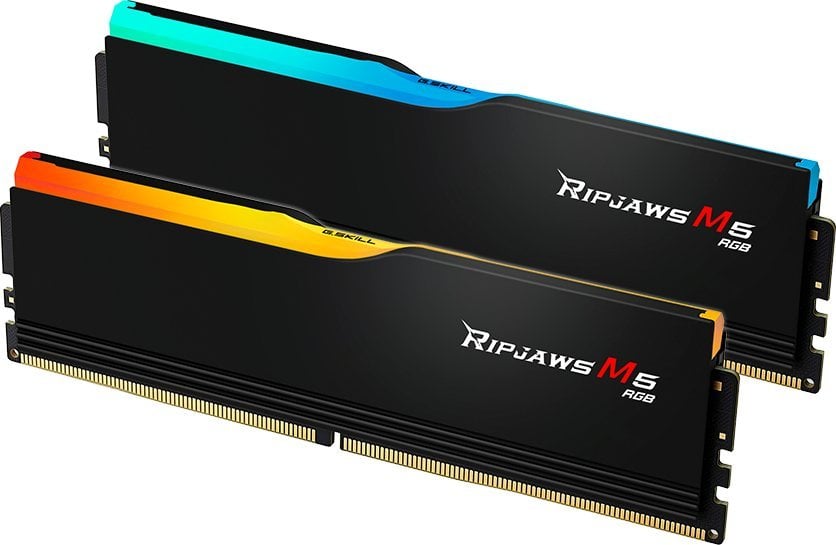 Memorie G.Skill Ripjaws M5 RGB, DDR5, 64 GB, 5200 MHz, CL40, F5-5200J4040A32GX2-RM5RK