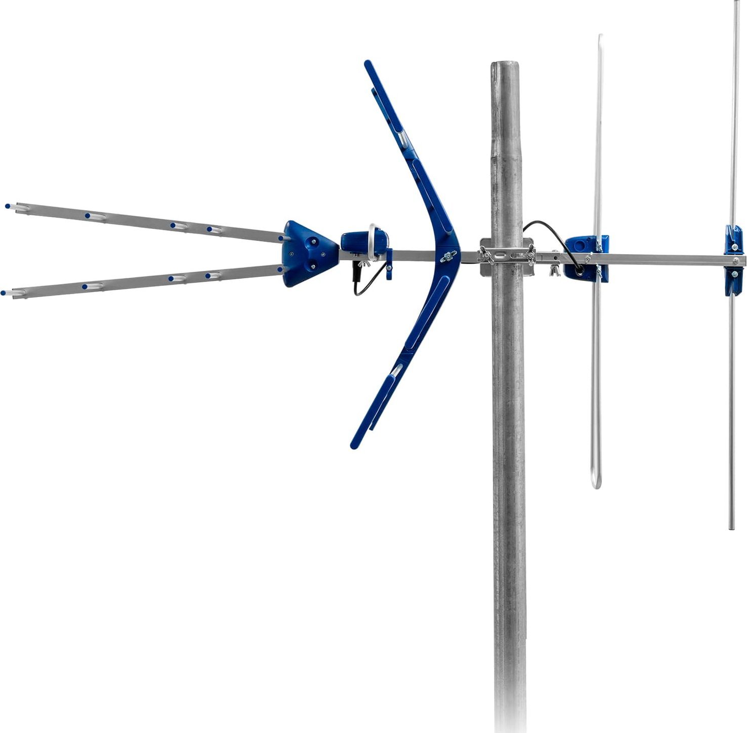 Antena televizive Telmor W21 Combo, DVB T T2 DAB+, 5G Protected, gri