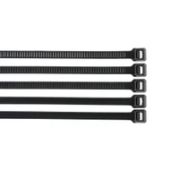 Organizues për kabllo ZOY Ties, 200mm, 100 copë, të zeza