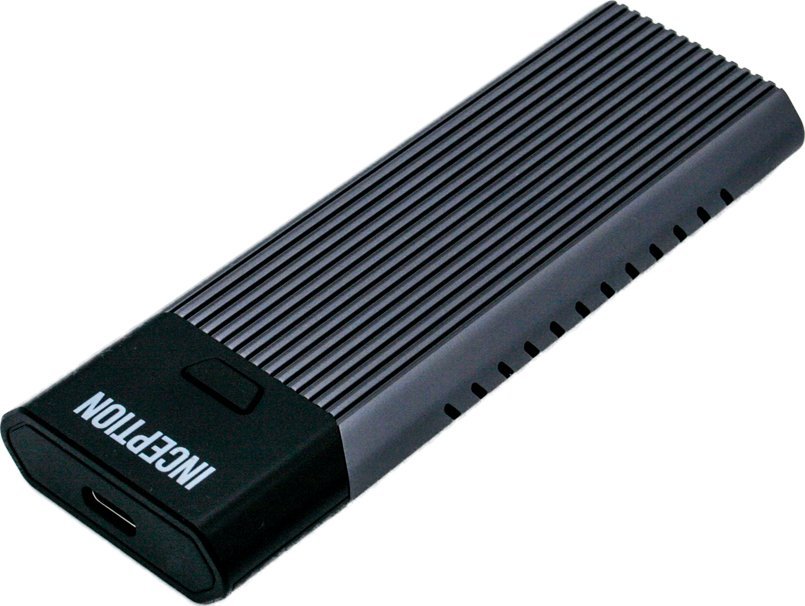 Kuti eksterne për SSD M.2 Origin Storage, USB-C, NVMe SATA, e zezë