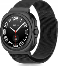 Rrip ore Tech-Protect Milaneseband për Samsung Galaxy Watch Ultra 47mm, çelik inox, i zi