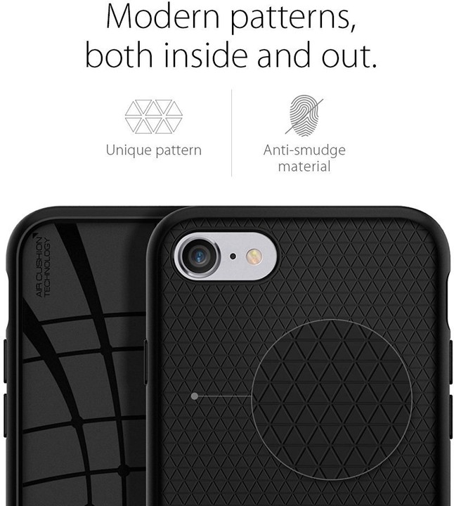 Mbështjellës Spigen Liquid Armor për iPhone 7, i zi
