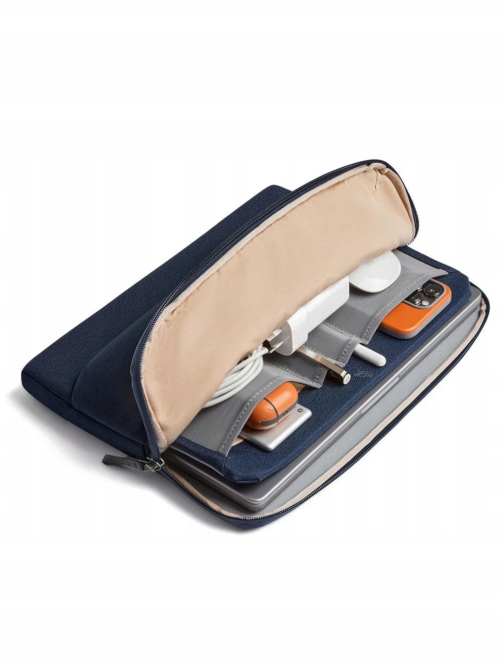 Organizues laptopi Bellroy Notebook Caddy 14, për 14", xhepë organizues, blu navy