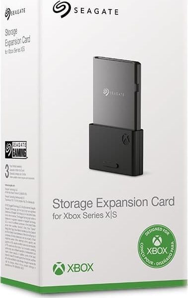 Kartë zgjerimi Seagate për Xbox Series X / S, 512GB, e zezë / e hirtë