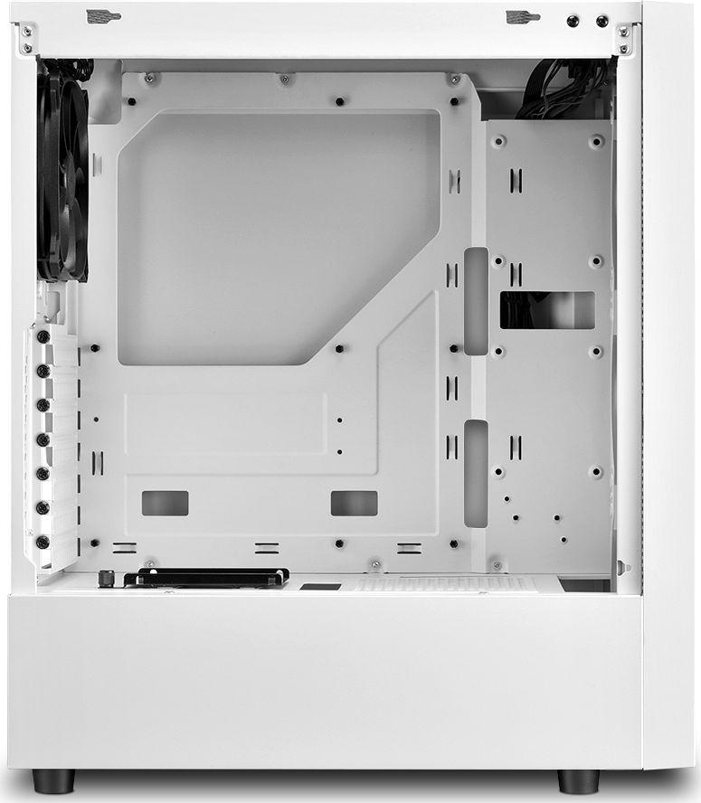 Kasë kompjuteri Sharkoon RGB Slider, e bardhë