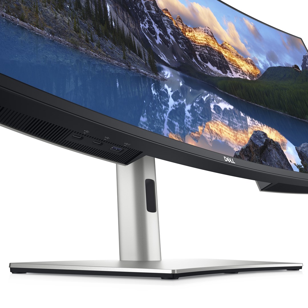Монитор DELL UltraSharp U3824DW, 37.5\", WQHD+, 8ms, сребрен