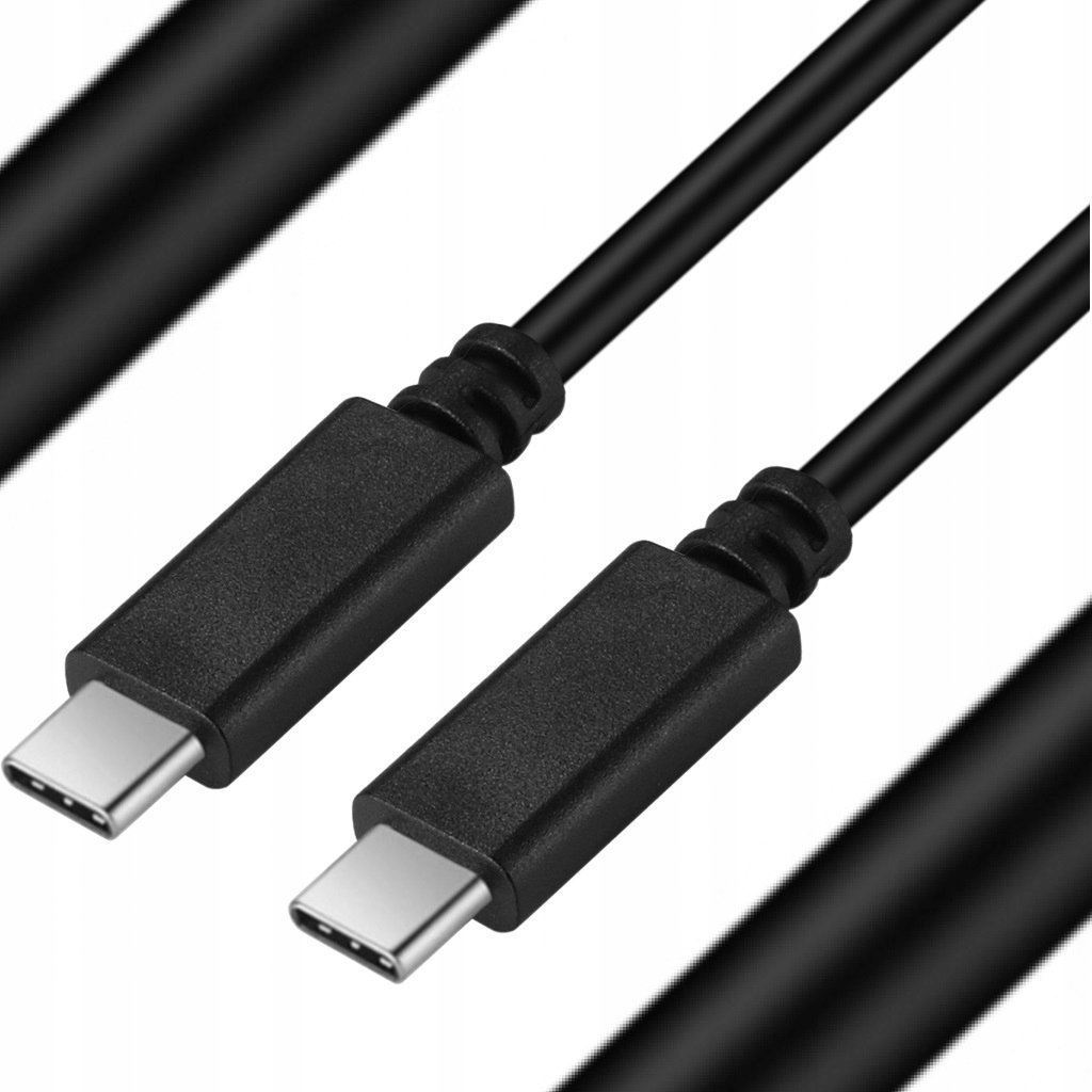 Kабел USB Cable Art USB C во USB C, 2 m, 100W, црн