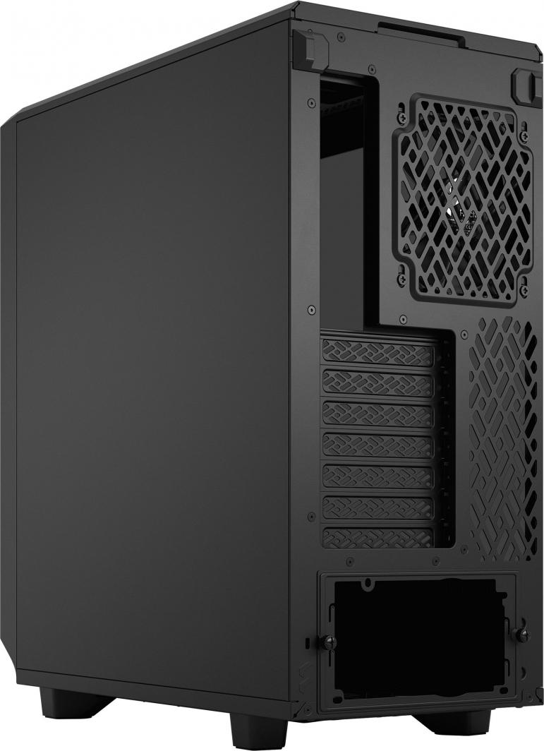 Kasë Fractal Design Meshify 2 Compact TG Light Tint, e zezë, Midi Tower
