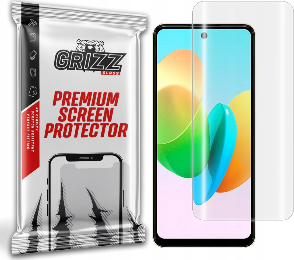 Folie mbrojtëse Hydrogel për ekran Tecno Spark 20P, transparente