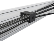 Aksesori montimi B-Tech BT8390-CMC, për sistem modul shtyllash dhe shina, metalik