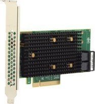 Adapter storage LSI 9500-8i Tri-Mode, PCIe 4.0, 8 porta të brendshme, i zi