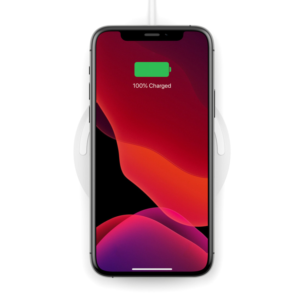 Stacion karikimi wireless Belkin Boost Charge 10W + karikues muri QC 3.0, + kabllo, i bardhë