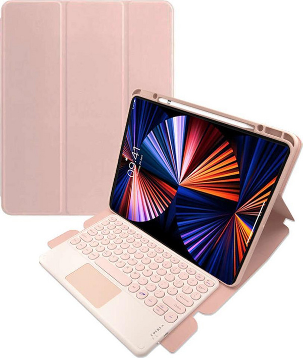 Mbështjellëse Alogy për Apple iPad Pro 12, rozë