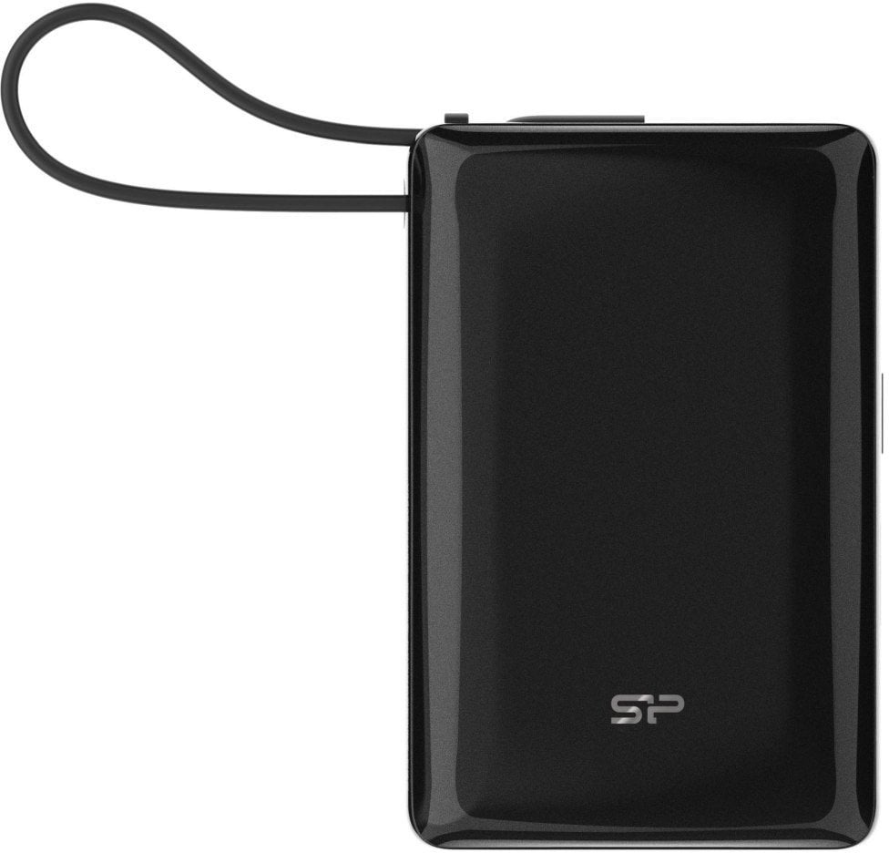 Надворешна батерија Silicon Power CP10, 10000mAh, USB, црна