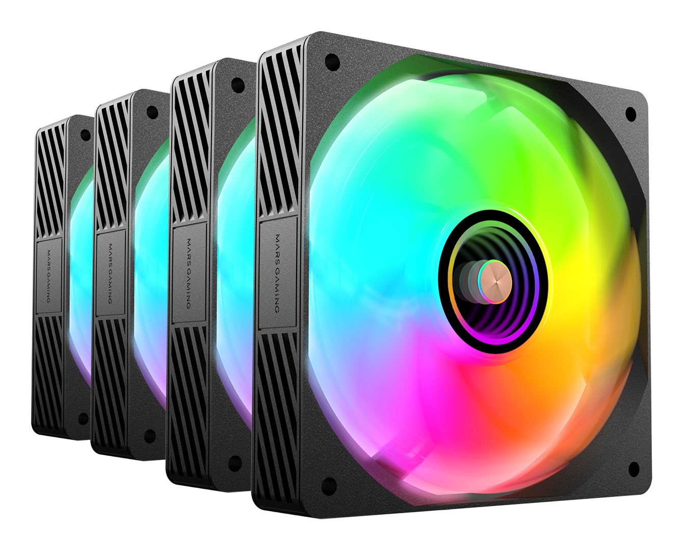 Sistem ftohës Mars Gaming MFSI4KIT, i zi