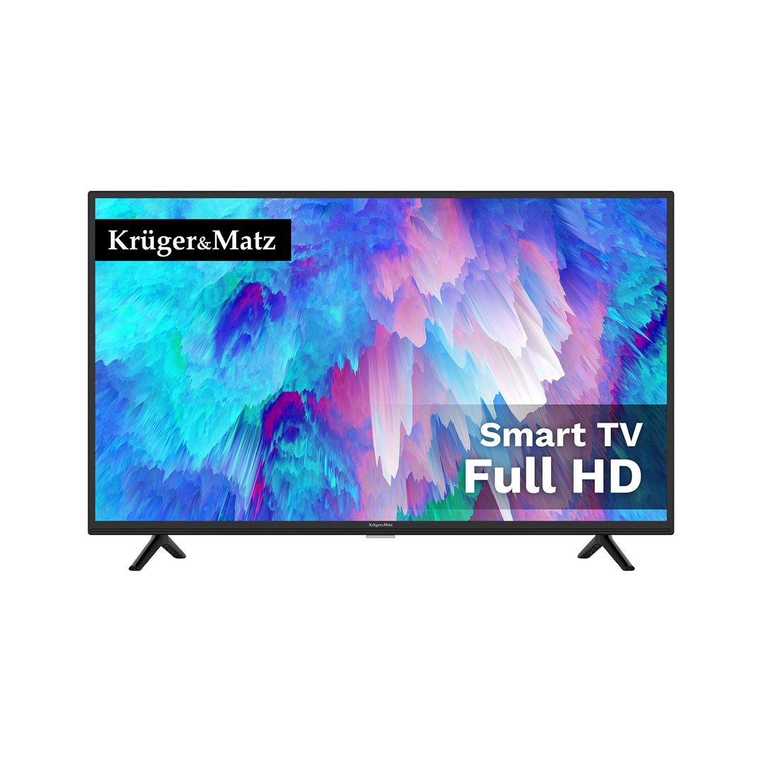 Televizor Kruger&Matz 40" FHD Smart, DVB-T2/S2, i zi