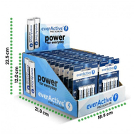 Bateri alkaline Everactive LR03 AAA Pro, set 96 copë