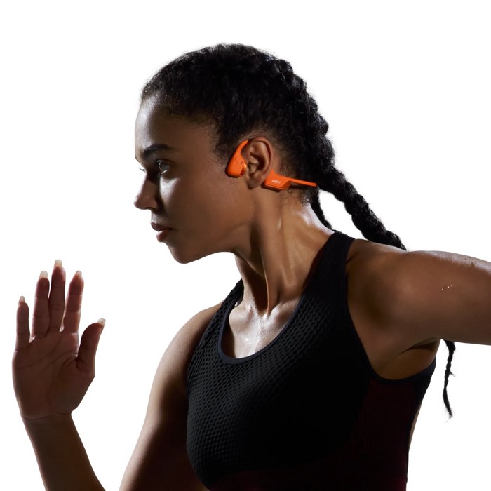 Kufje Shokz OpenRun Pro 2, Bluetooth, portokalli