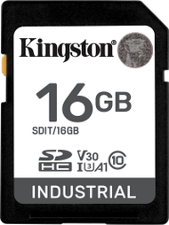Kartë memorie Kingston Industrial SDHC, 16GB