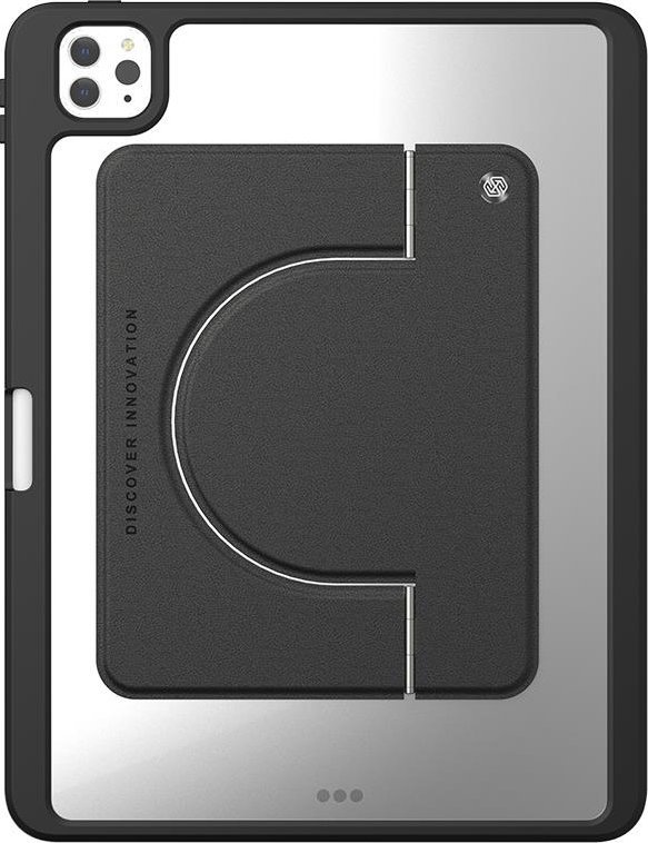 Магнетен држач FlexWing за таблет, прилагодлив агол, кожа, црна