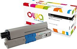 Toner printeri OWA K18017Ow, zëvendëson OKI 44973536, 2200 faqe, i zi