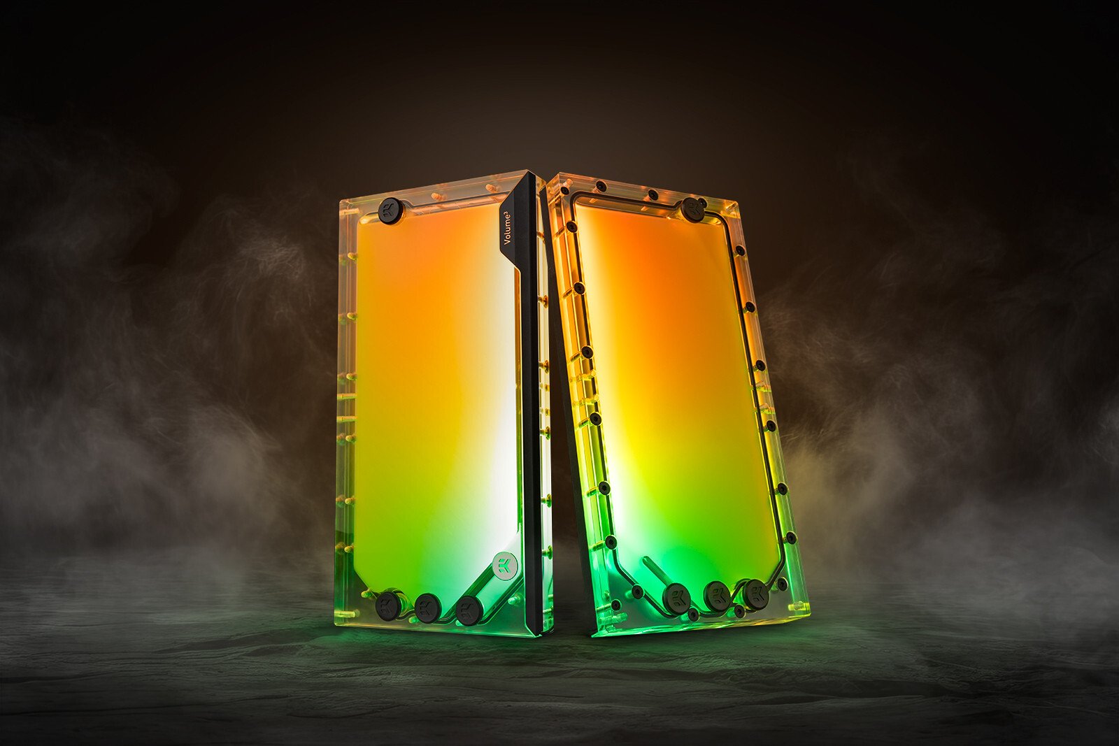 Rezervuar ftohjeje uji EK Water Blocks EK Quantum Volume³ FLT 240, D RGB, plexi