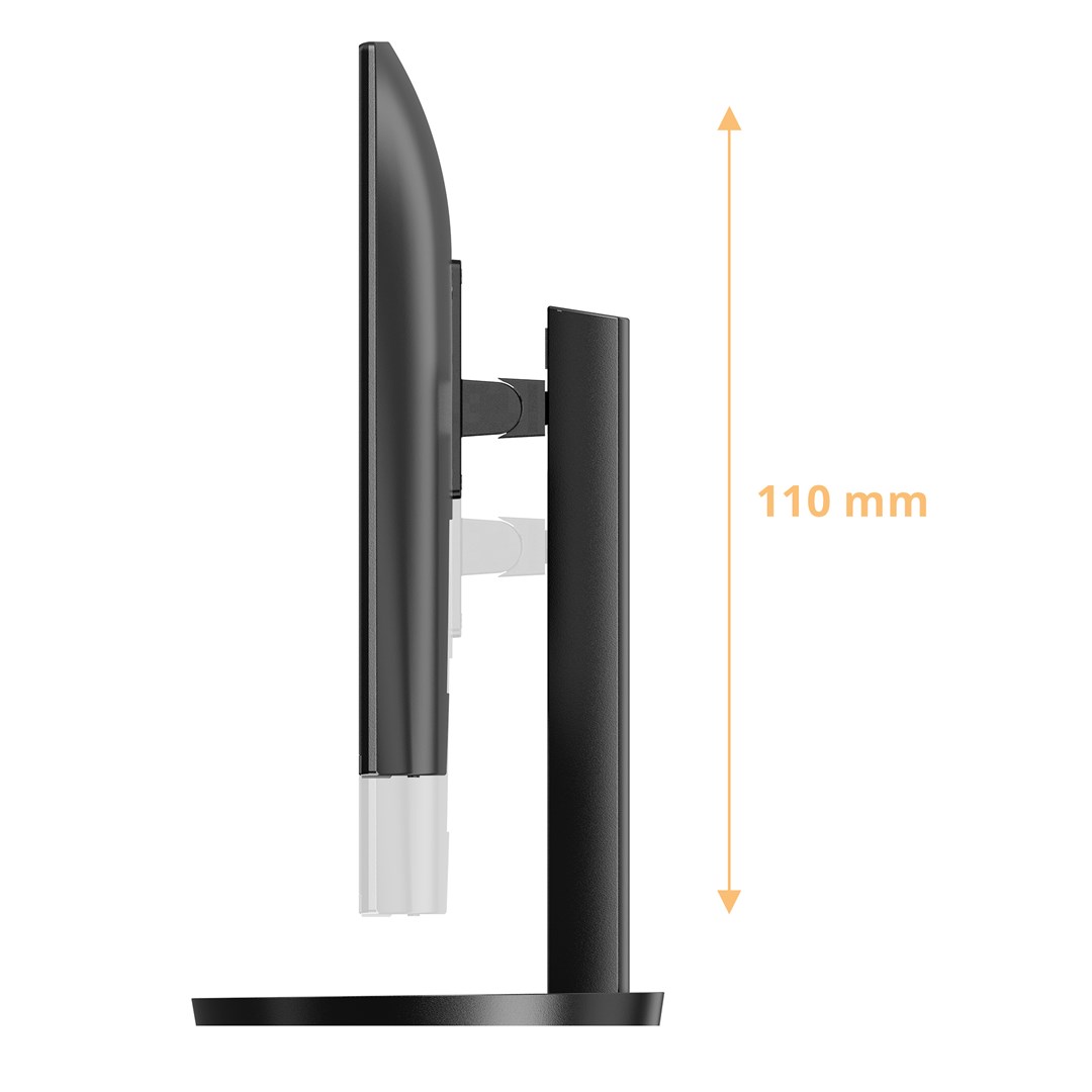 Монитор AOC U27B3CF, 27\", 4K UHD, 60Hz, црн