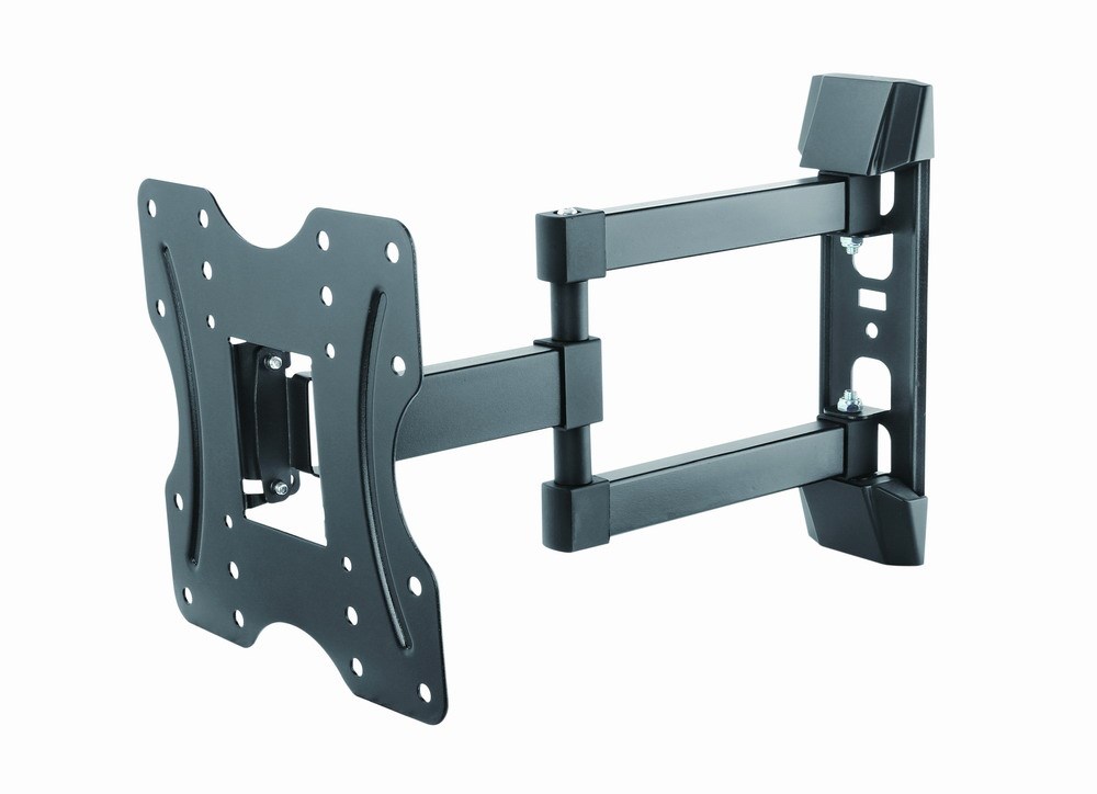 Mbajtëse muri për TV Gembird WM-42ST-02, 23"-42", VESA 200x200 mm, e hirtë