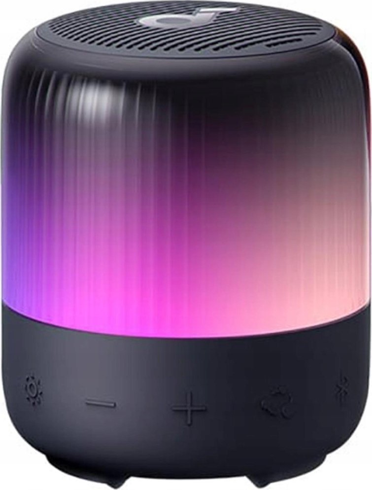 Altoparlant Bluetooth Anker Speaker Glow Mini, portativ, 12 orë bateri, i zi