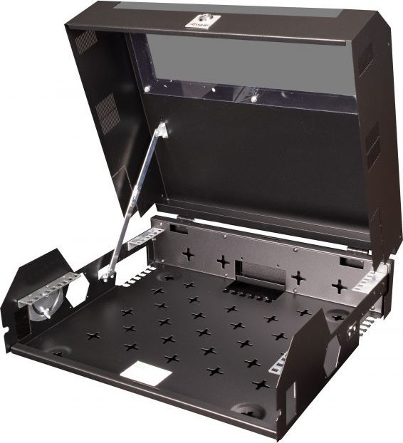 Kabinet rrjeti murale Equip Slim Flex 19", 5U, RAL9005, i zi