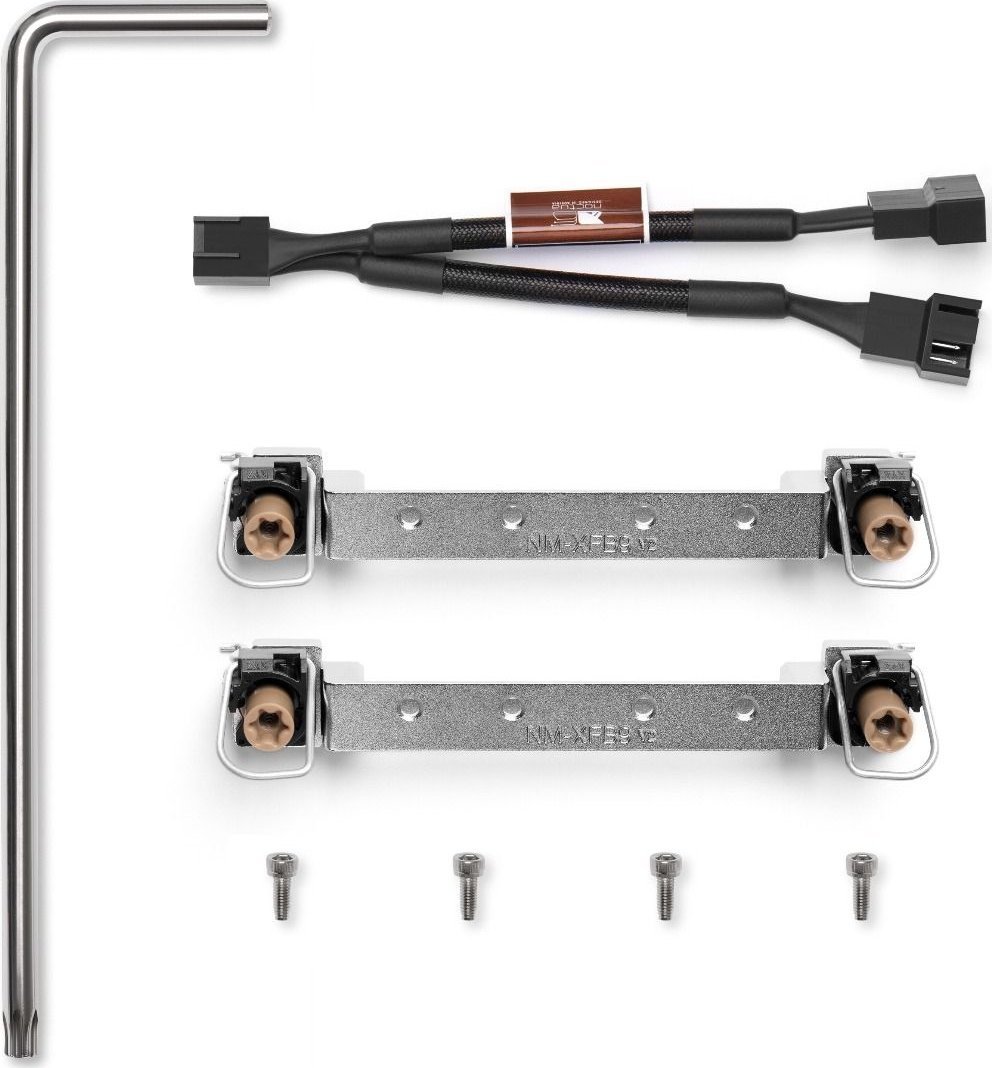 Ftohës CPU Noctua NH-U14S DX-4677, 140mm, dy ventilatorë, kafe