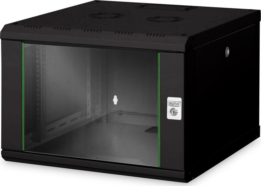 Kabinet muri rrjeti Digitus Unique Series, 19", 600x600 mm, gri