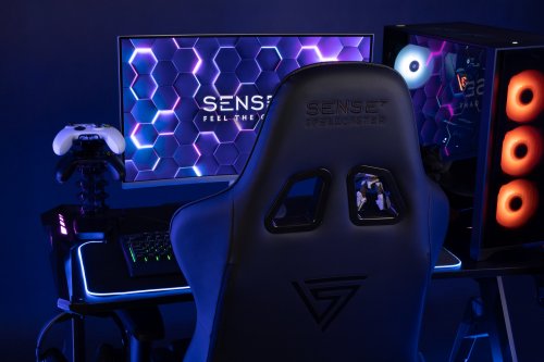 Karrige SENSE7 Spellcaster, e zezë/ hirtë