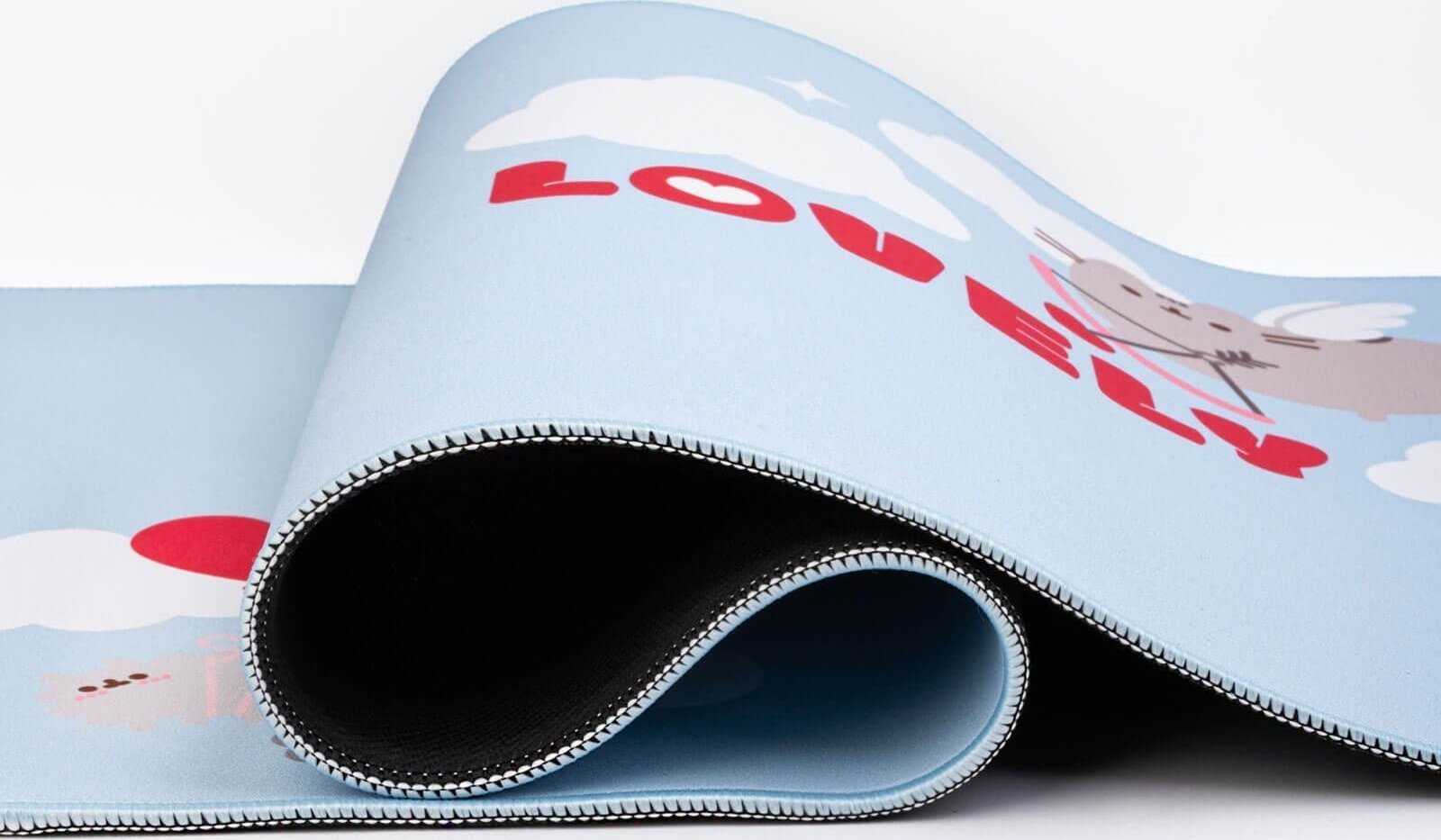 Mouse pad Pusheen Purrfect Love Collection, madhësi XL, shumëngjyrësh