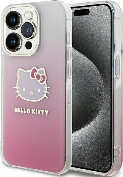 Futrollë për telefon Hello Kitty HKHCP13LHDGKEP, iPhone 13 Pro 13 6.1", hardcase TPU, rozë