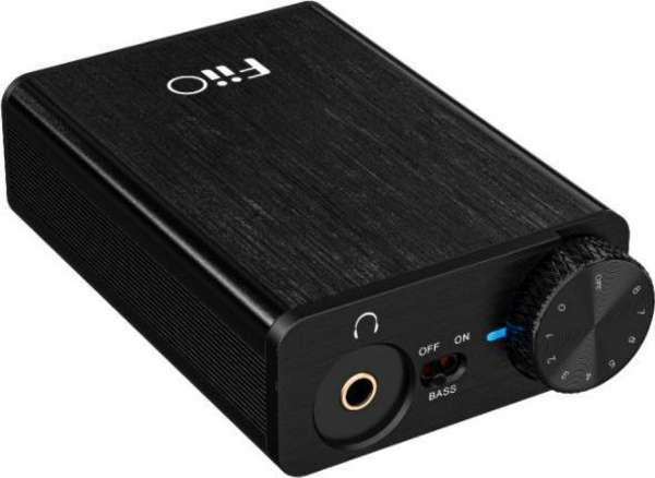 Transistor përforcues i kufjeve FiiO E10K-TC, i zi