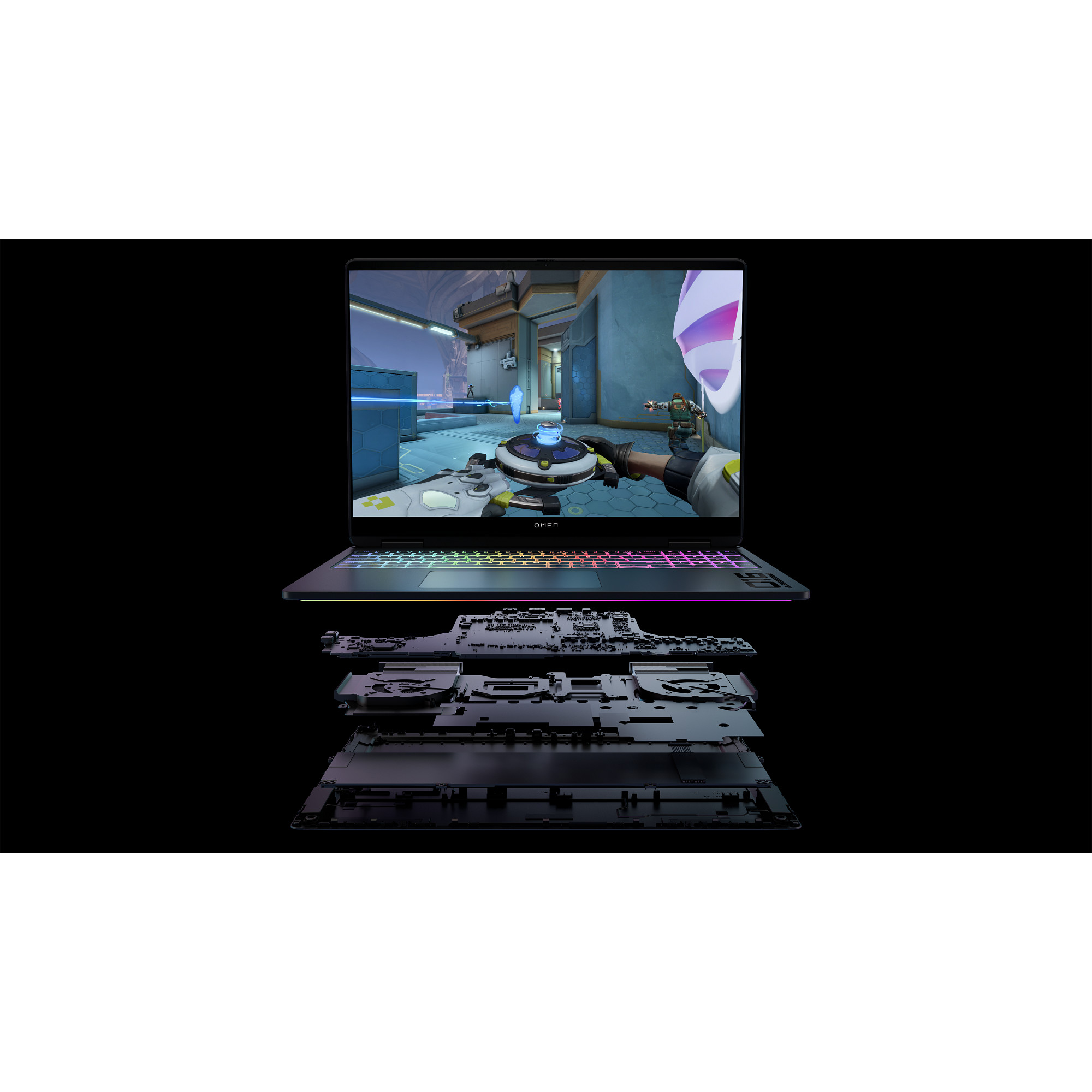 Laptop HP OMEN MAX 16-ak0003nc, 16", AMD Ryzen AI 9 HX 375, 32GB RAM, 1TB SSD, NVIDIA GeForce RTX 5080, i zi