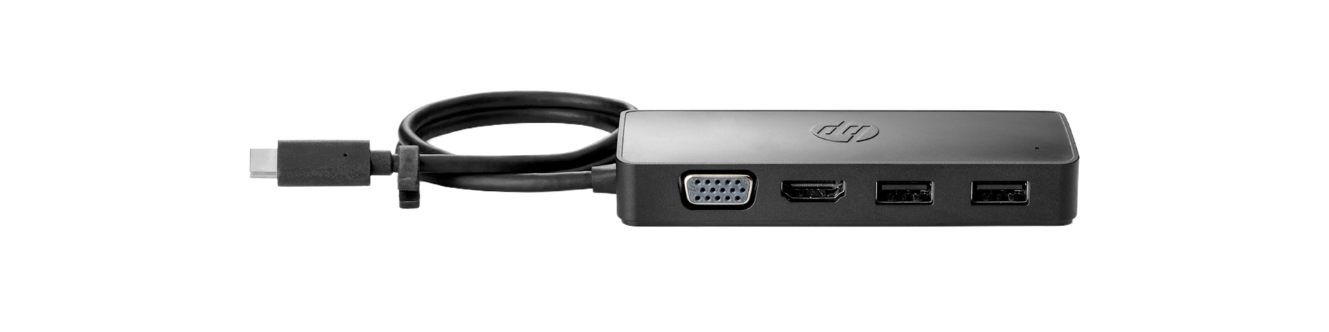 Qendër lidhjeje HP USB-C Travel Hub G2, USB-C, HDMI, VGA, e zezë 
